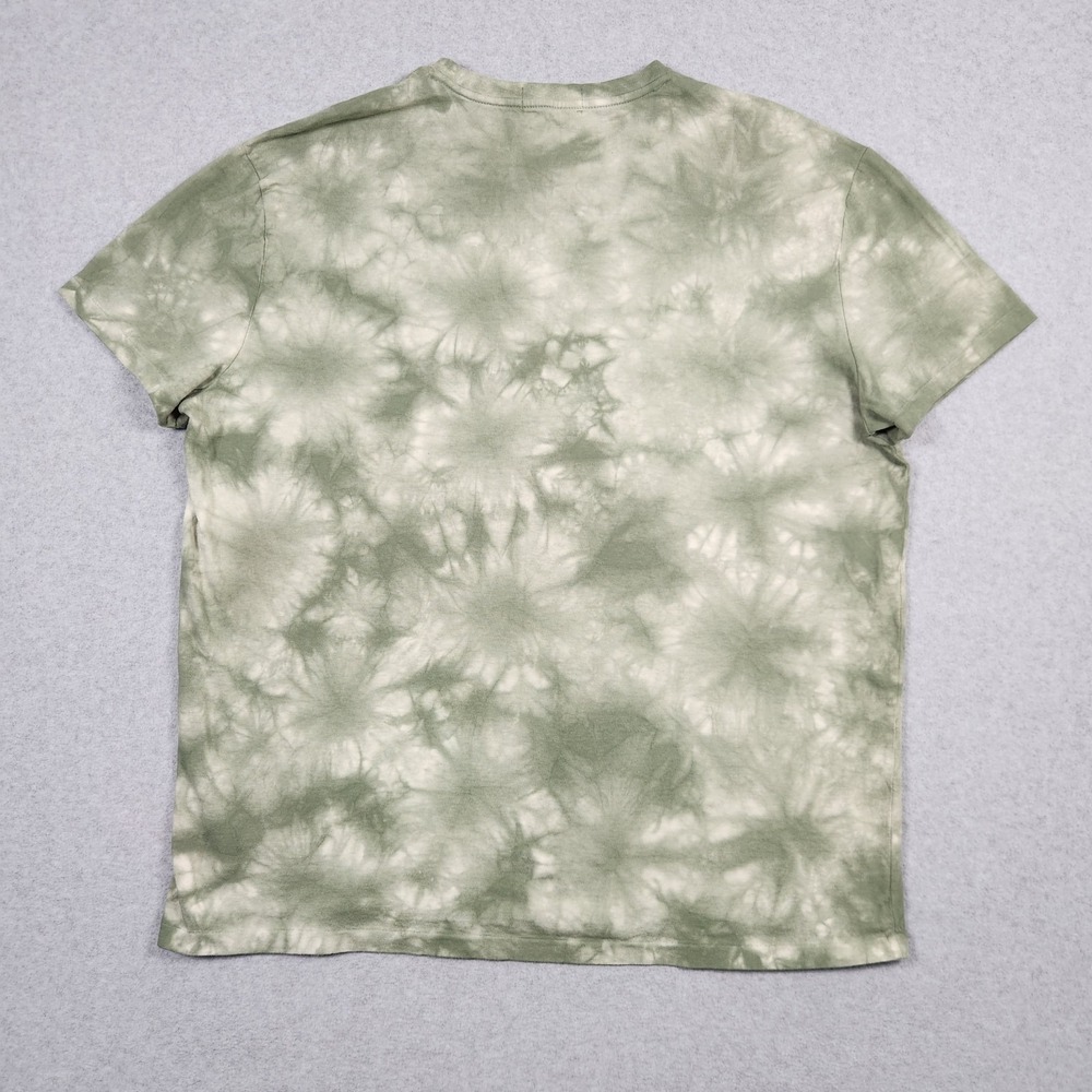 Polo Ralph Lauren Shirt Mens XL Green Tie Dye Marlin Club Graphic Key West - Picture 3 of 11